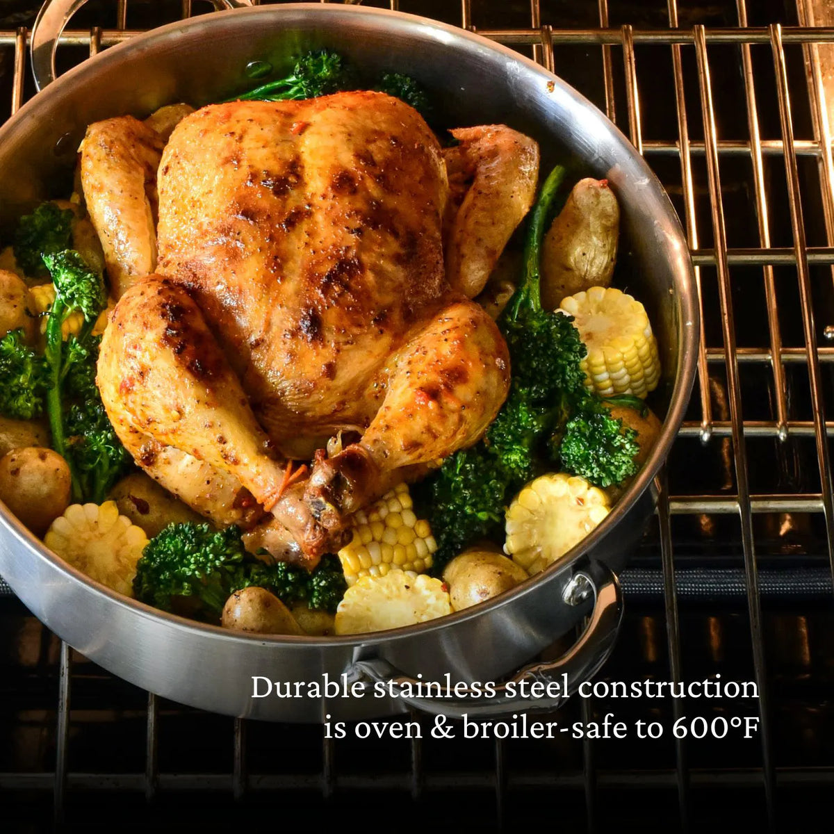 Stainless Steel 11-Piece Cookware Set