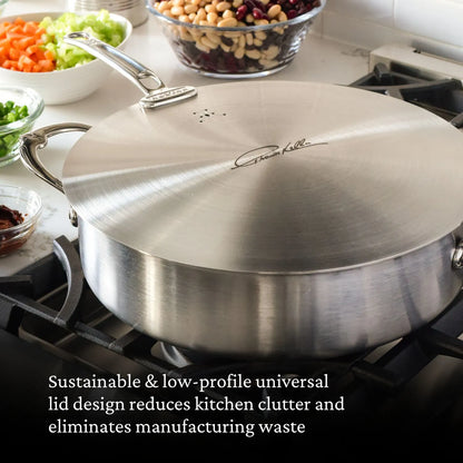Stainless Steel 11-Piece Cookware Set
