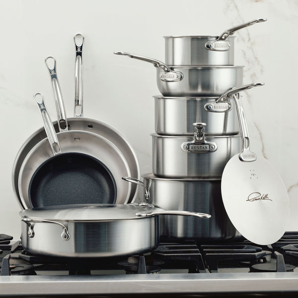 Stainless Steel 11-Piece Cookware Set