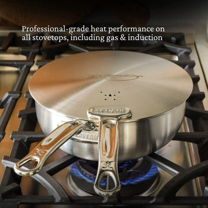 Stainless Steel 11-Piece Cookware Set