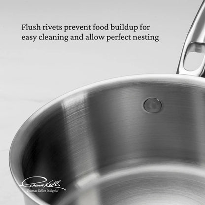 Stainless Steel 11-Piece Cookware Set