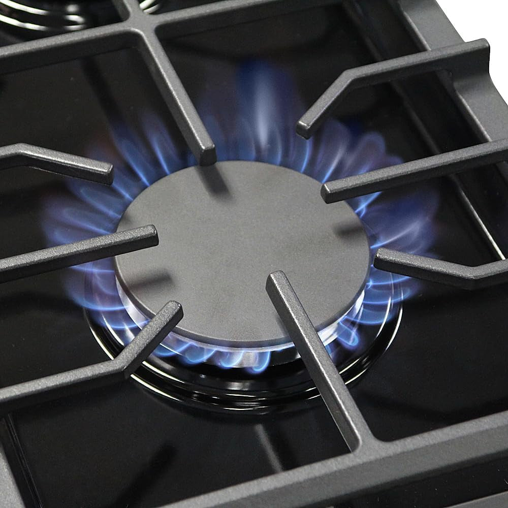 30-Inch Professional Freestanding Pro-Style Natural Gas Range or Liquid Propane Gas Range with 5 Burners, 4.55 Cu.Ft. Oven Capacity, in Stainless Steel - KOS-30RG03M (Stainless Steel)