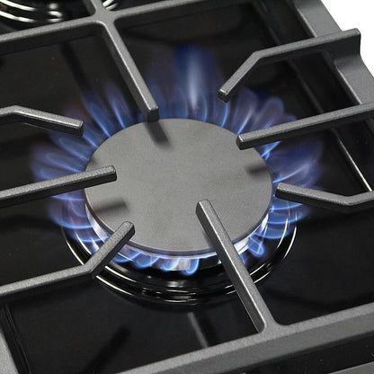30-Inch Professional Freestanding Pro-Style Natural Gas Range or Liquid Propane Gas Range with 5 Burners, 4.55 Cu.Ft. Oven Capacity, in Stainless Steel - KOS-30RG03M (Stainless Steel)