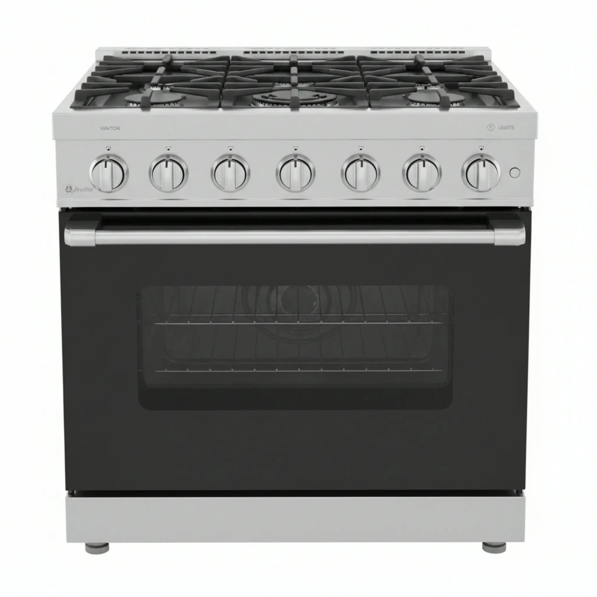 Drop-In Gas Range Built for Compact Kitchens, 21 Inch Width, 3 Open Elements, Stainless Steel, Storage Drawer