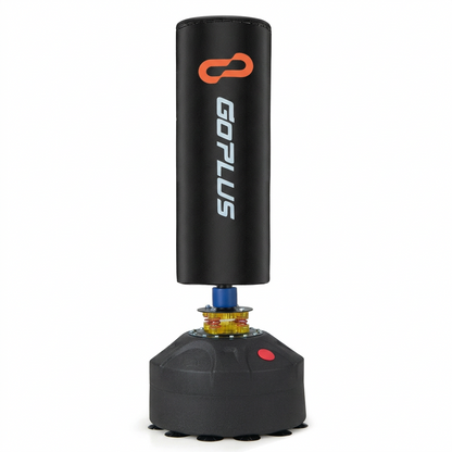 Freestanding Punching Bag Kickboxing Bag with Stand and Suction Cup Base