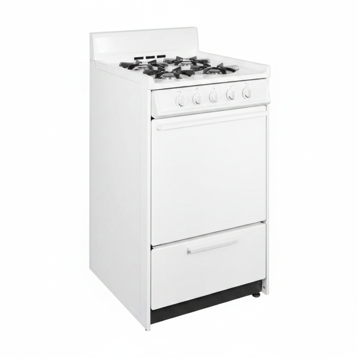 20 In. 2.5 Cu. Ft. Gas Range in White
