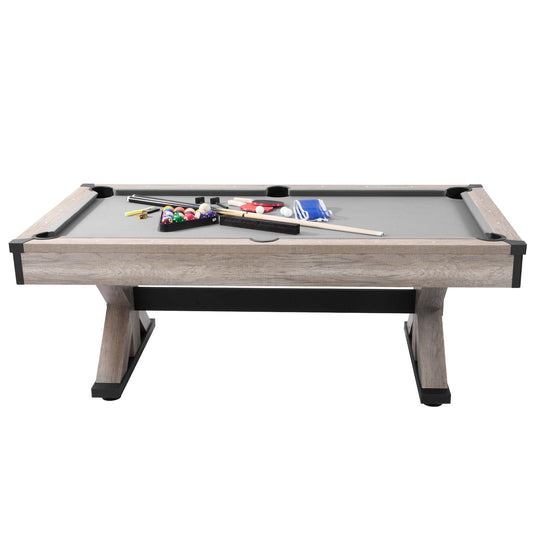 3-in-1 Billiard, Table Tennis &amp; Dining Table with Accessories